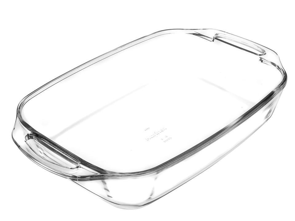 Conjunto de Assadeiras Marinex Retangular de Vidro - 2