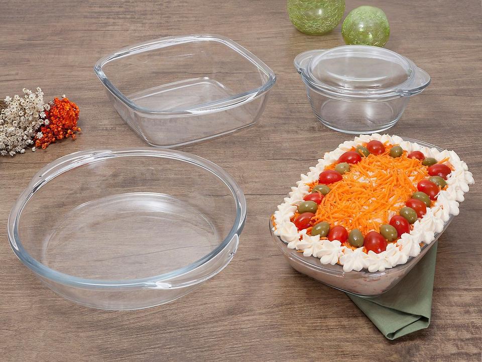 Conjunto de Assadeiras Sempre Quadrada - 5