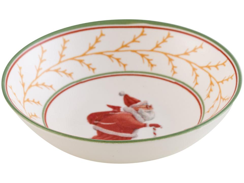 Conjunto de Bowls de Cerâmica Alleanza Natal Ho Ho Ho 300ml 6 Peças - 3