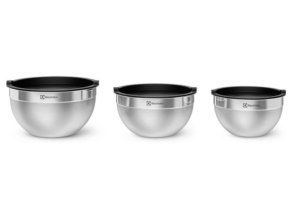Conjunto de Bowls e Medidores de Inox 3 Peças Electrolux Multiuso 41049099 - 7