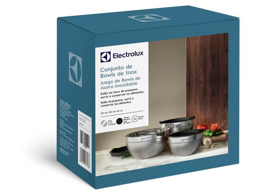 Conjunto de Bowls e Medidores de Inox 3 Peças Electrolux Multiuso 41049099 - 12