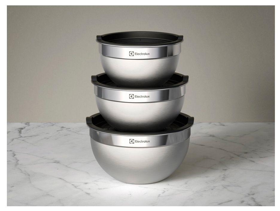 Conjunto de Bowls e Medidores de Inox 3 Peças Electrolux Multiuso 41049099 - 4
