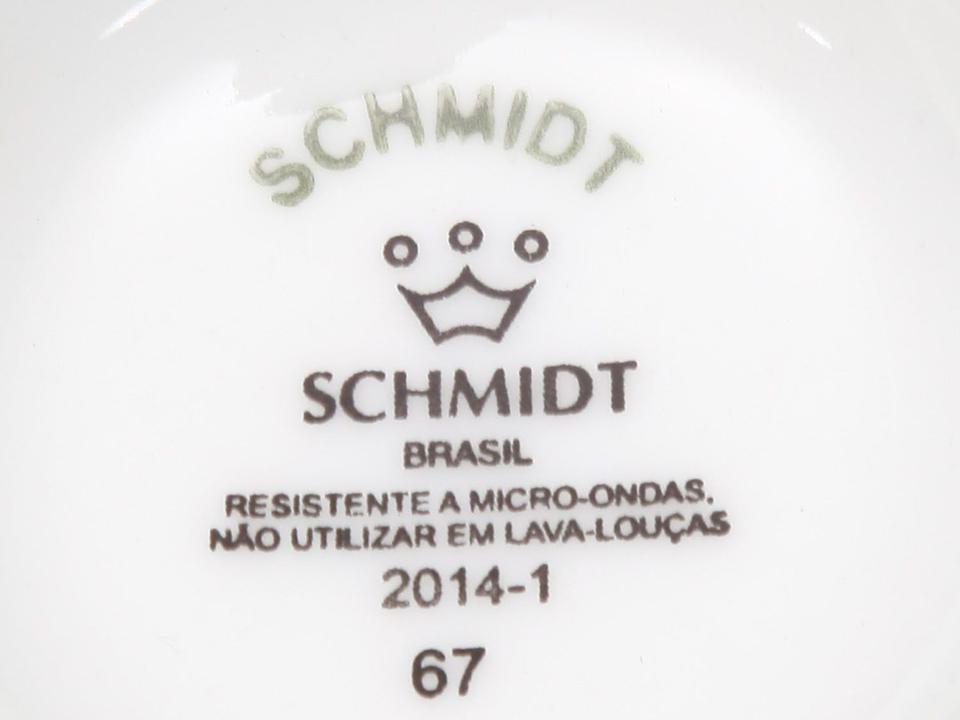 Conjunto de Chá Porcelana 6 Peças - 6