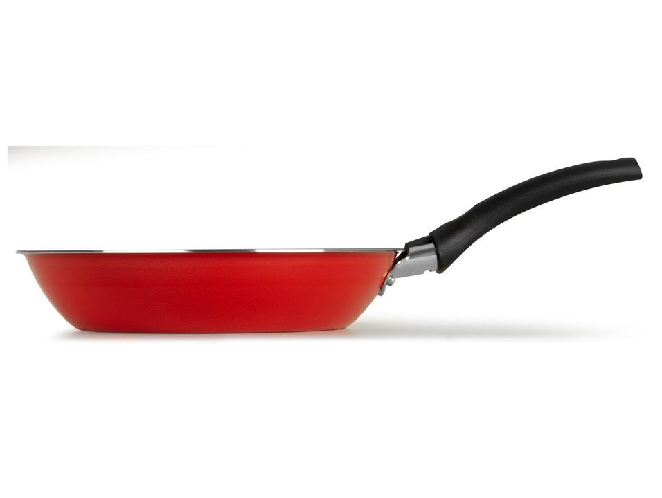 Conjunto de Frigideiras Antiaderente Multiflon Essencial Vermelho 3 Peças - 5