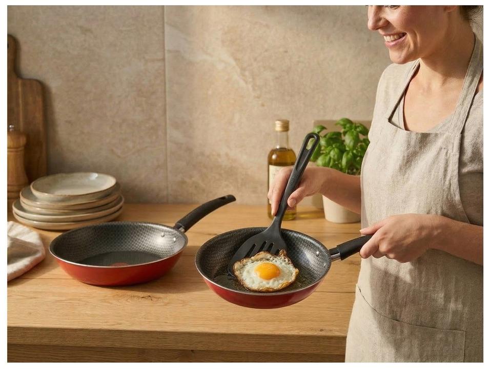 Conjunto de Frigideiras Antiaderente Multiflon Essencial Vermelho 3 Peças - 1