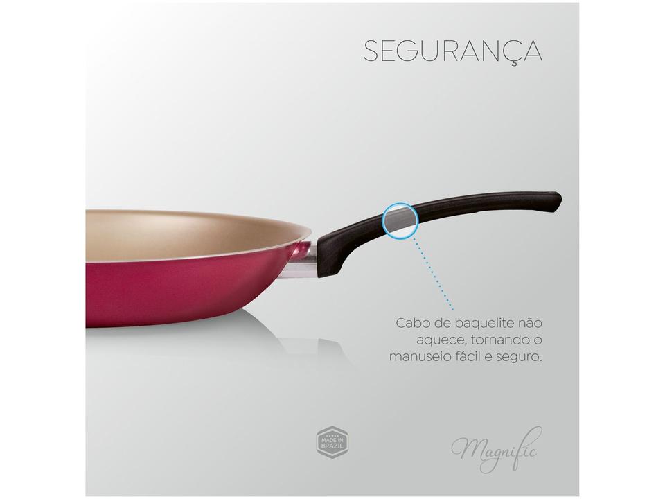 Conjunto de Frigideiras Antiaderente Panelux Magnific Cereja 3 Peças - 1