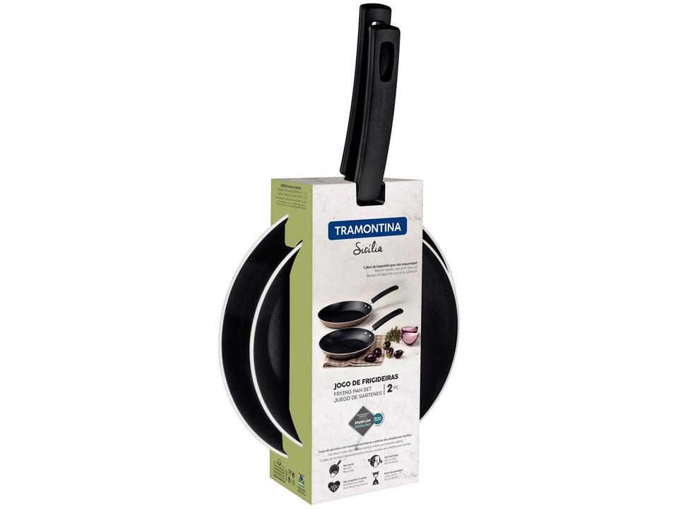 Conjunto de Frigideiras Antiaderente Tramontina - 3