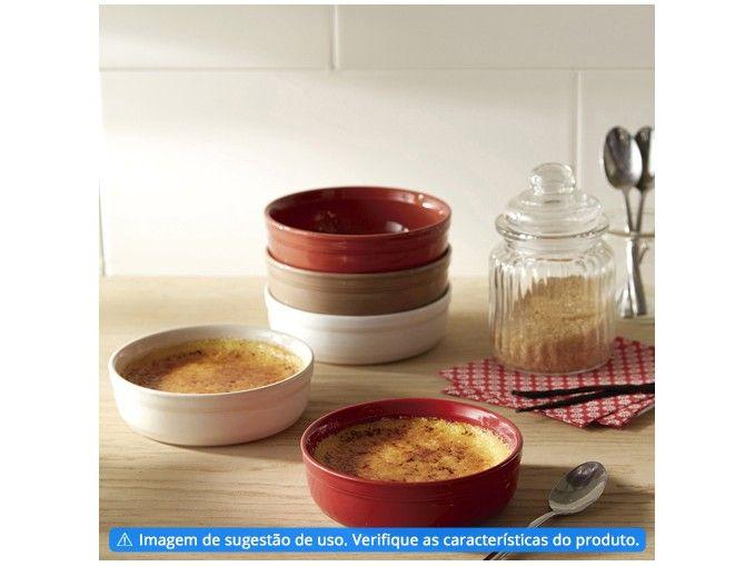 Conjunto de Ramequins 250ml Vermelho - 2