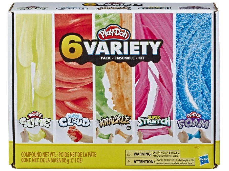 Conjunto de Slimes Mundo de Texturas Play-Doh - 1