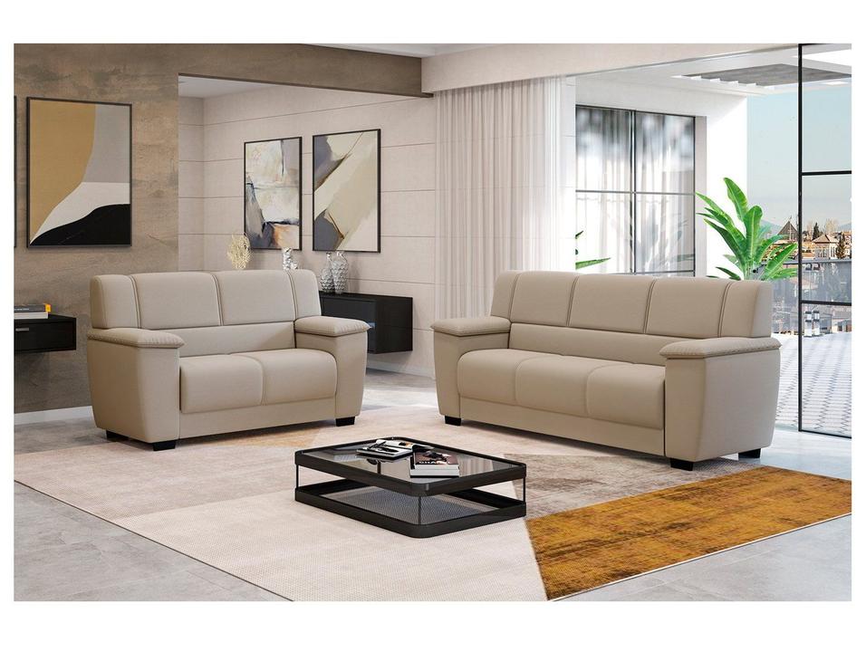 Conjunto de Sofás 2 e 3 Lugares Milão Besthouse - 2