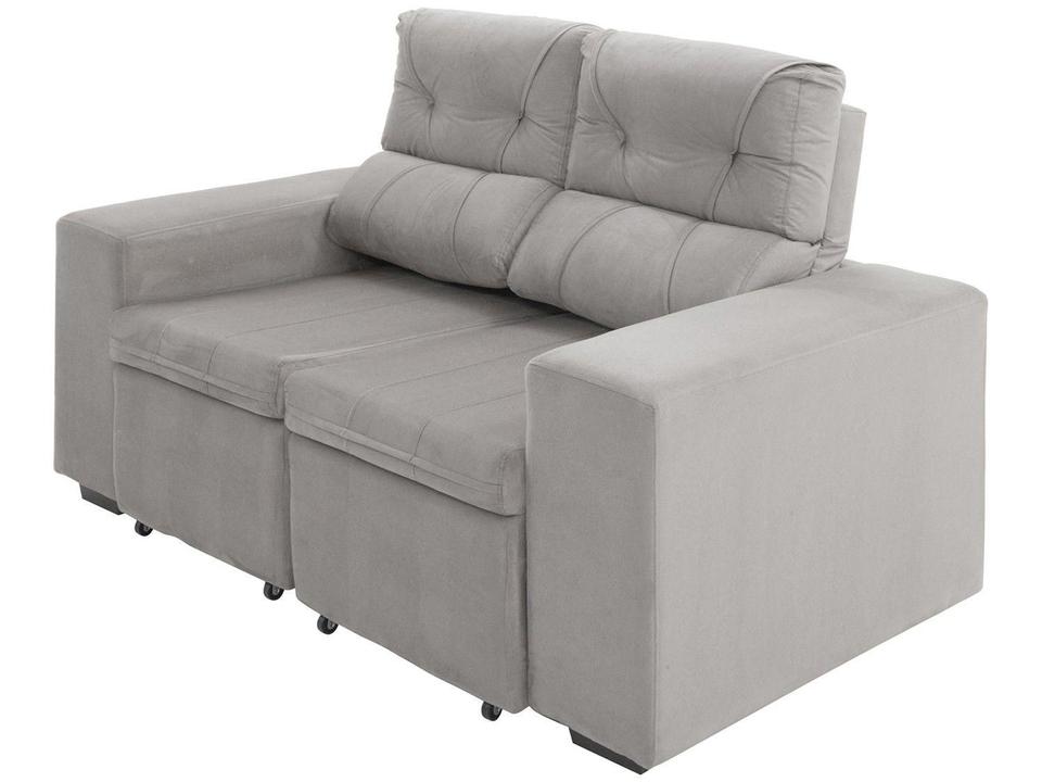 Conjunto de Sofás 2 e 3 Lugares Retrátil e - 16