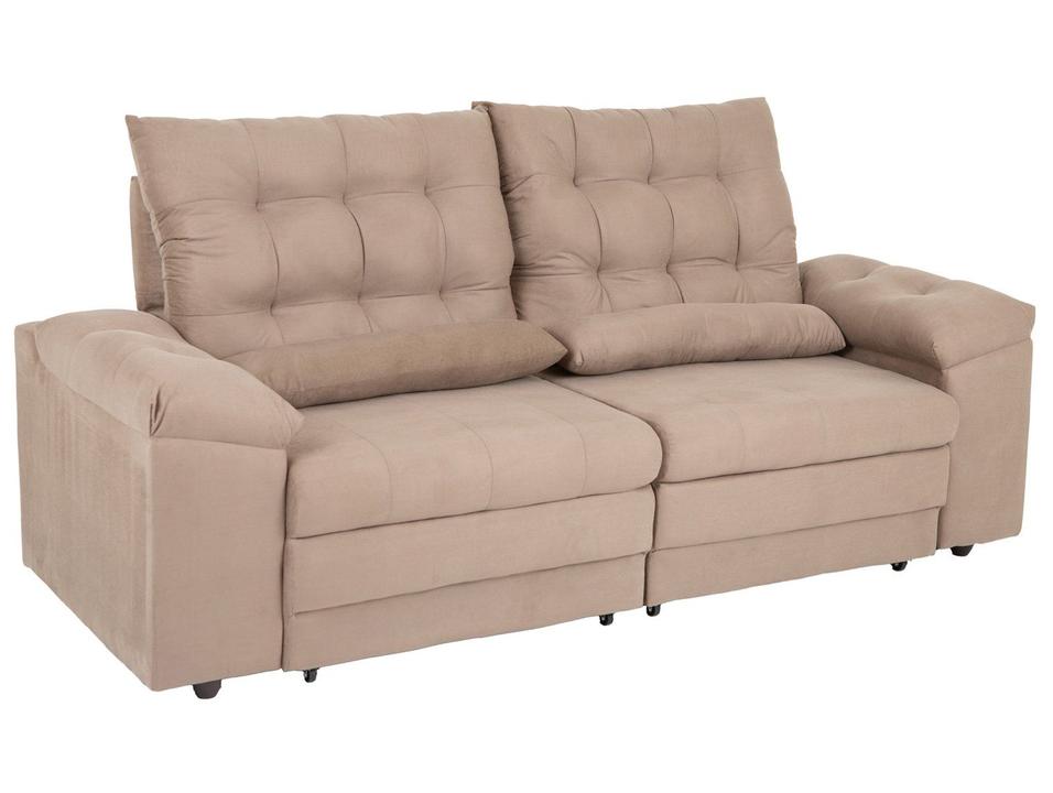 Conjunto de Sofás 2 e 3 lugares Retrátil Reclinável Suede Phormatta Colômbia SMP - 20