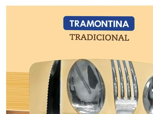 Conjunto de Talheres Tramontina - 24 Peças Tradic 22299/050 - 1