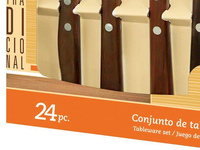 Conjunto de Talheres Tramontina 24 Peças Tradicional 22299050 - 6