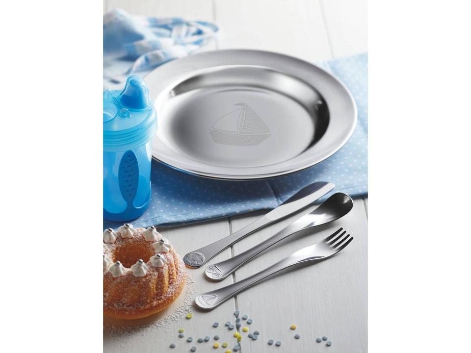 Conjunto de Talheres Tramontina Inox Infantil - 4