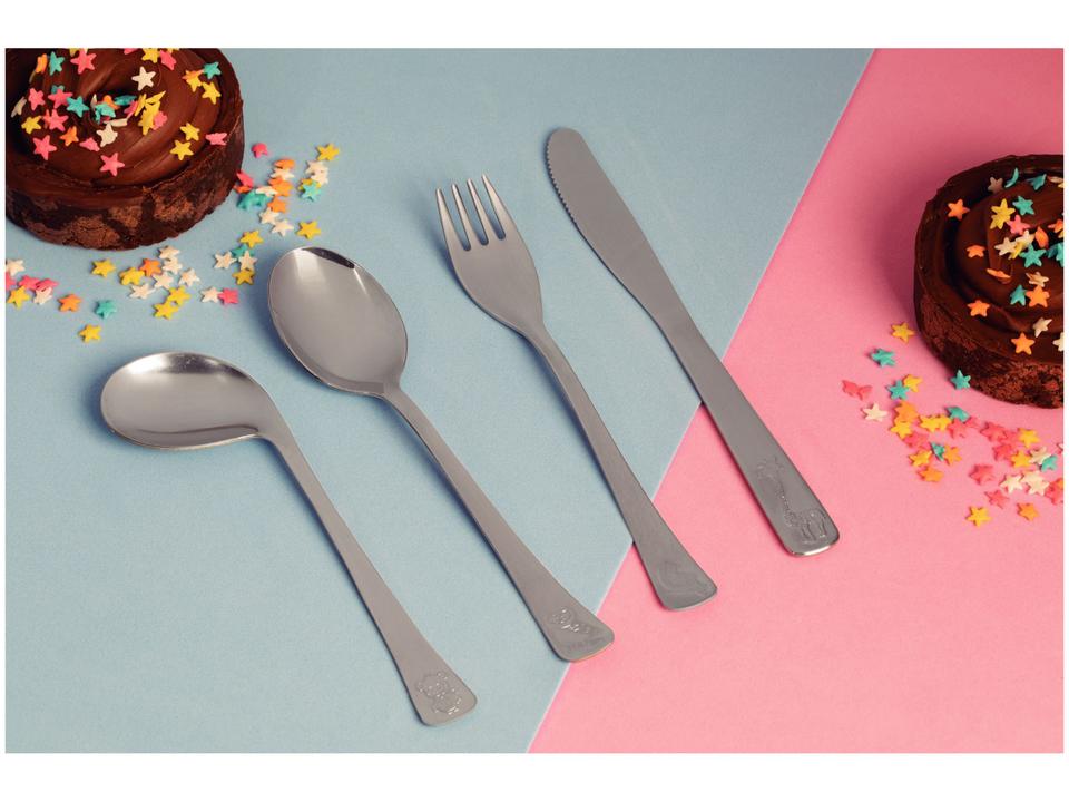 Conjunto de Talheres Tramontina Inox Infantil - 1