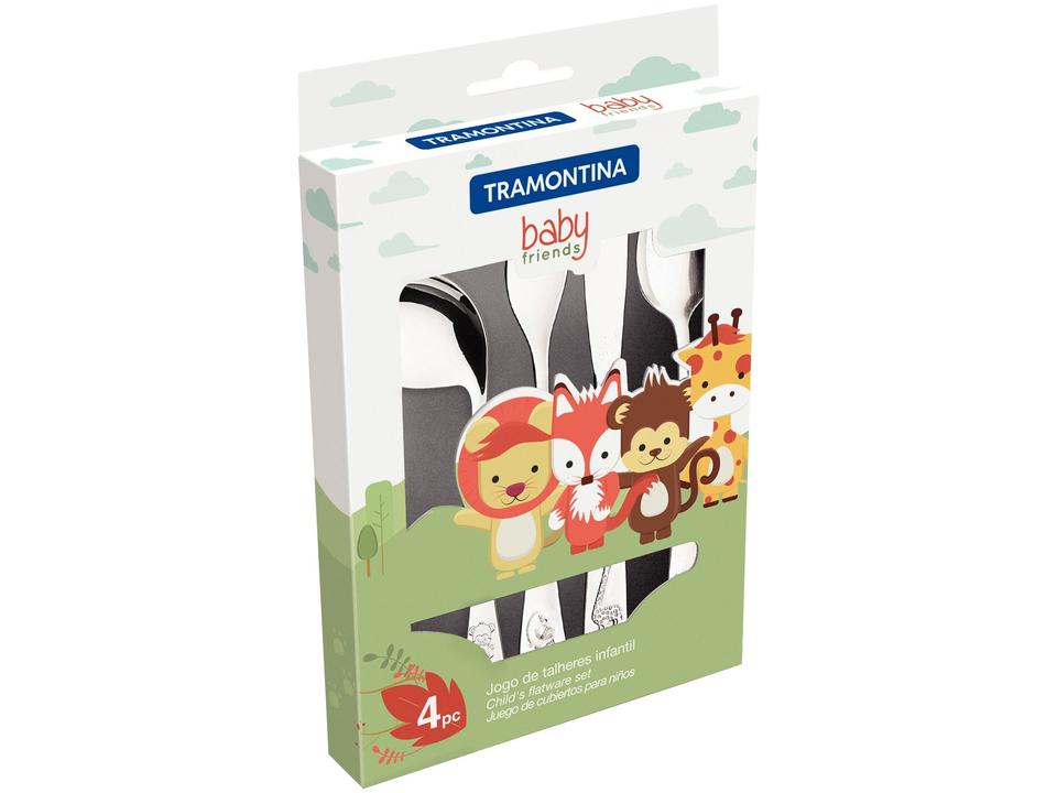 Conjunto de Talheres Tramontina Inox Infantil - 3