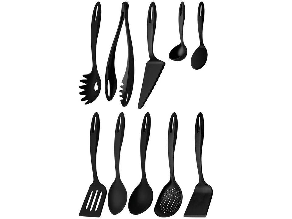 Conjunto de Utensílios de Nylon Tramontina Ability 10 Peças - 1