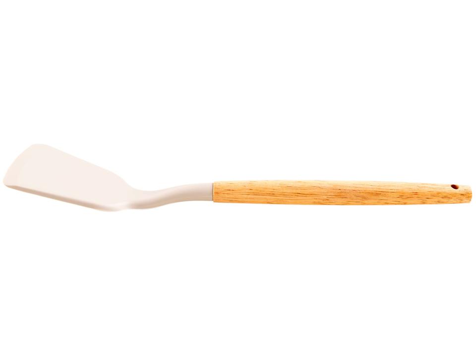 Conjunto de Utensílios de Silicone e Madeira Brinox Top Pratic Cousine 12 Peças - 9