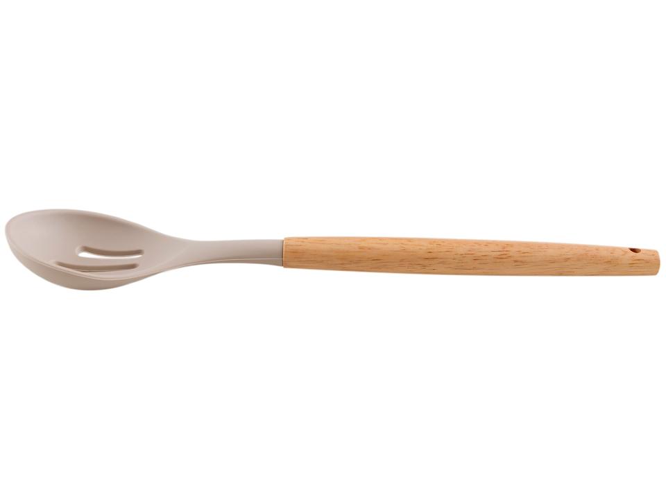 Conjunto de Utensílios de Silicone e Madeira Brinox Top Pratic Cousine 12 Peças - 3
