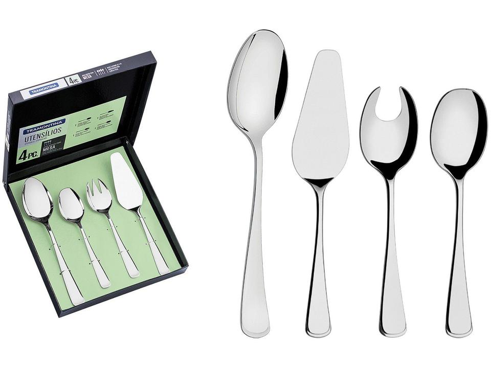 Conjunto de Utensílios Tramontina Inox Mônaco - 1
