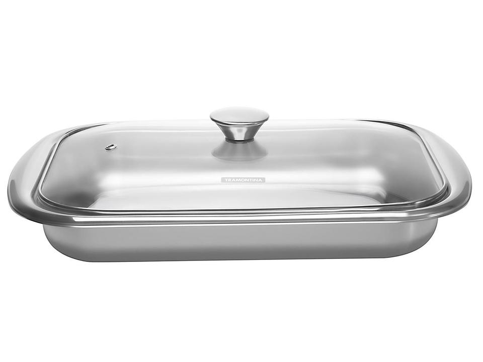 Conjunto para Assar e Servir Inox 3 Peças Tramontina Cosmos 64310114 - 2