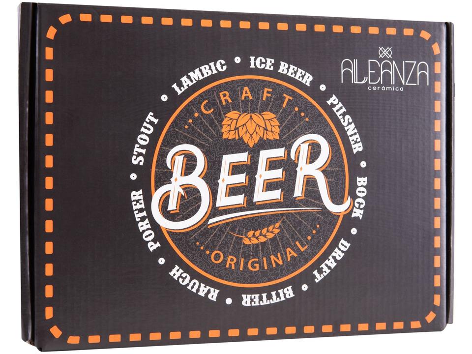 Conjunto para Servir Alleanza Beer Collection 4 Peças - 6