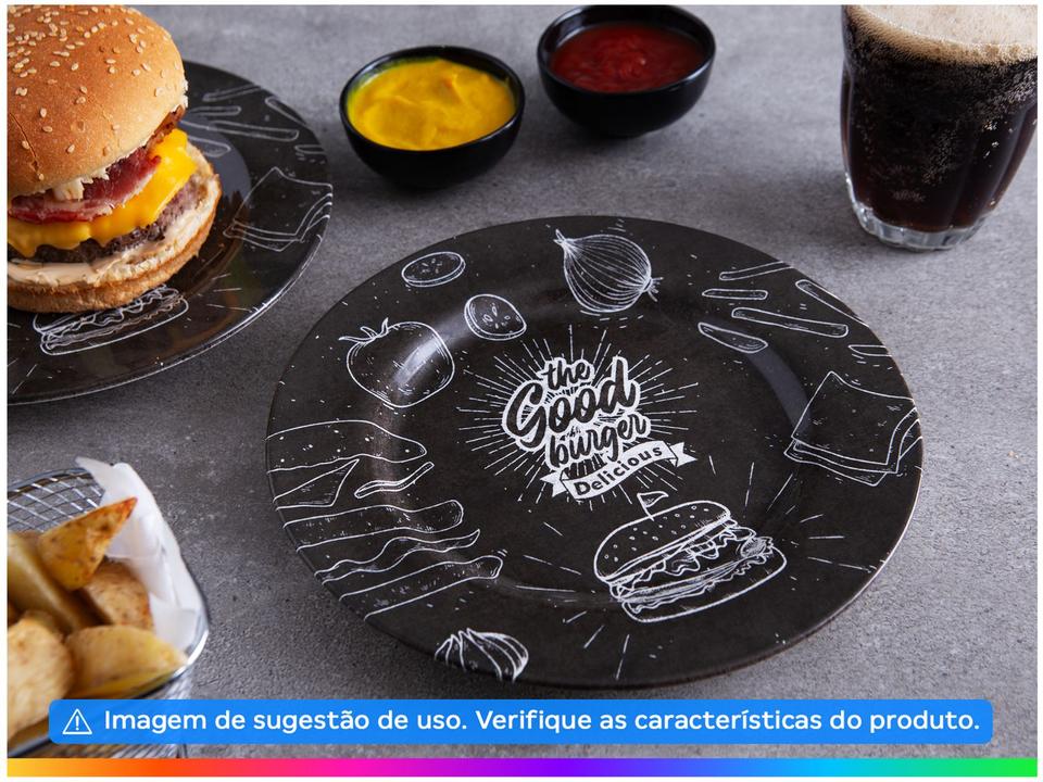 Conjunto para Servir Alleanza Burguer Black 4 Peças - 1