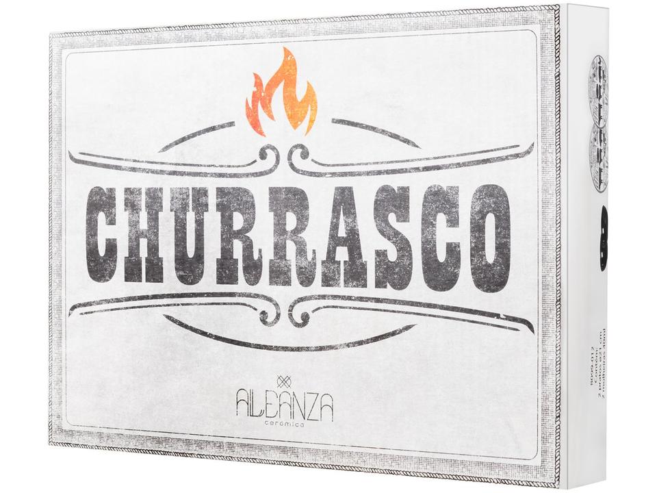 Conjunto para Servir Alleanza Churrasco 4 Peças - 8