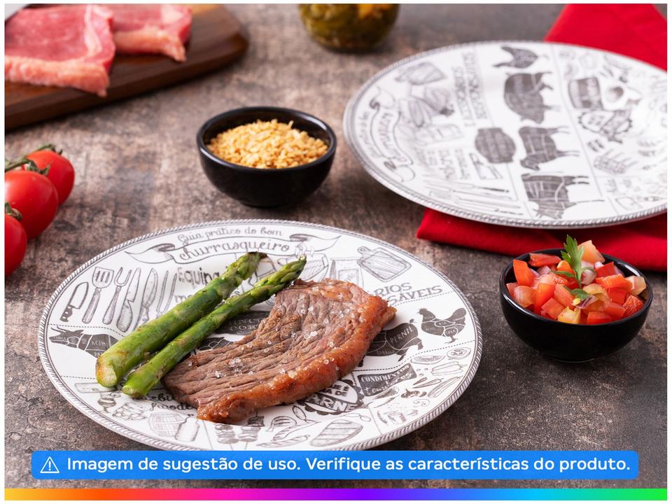 Conjunto para Servir Alleanza Churrasco 4 Peças - 1