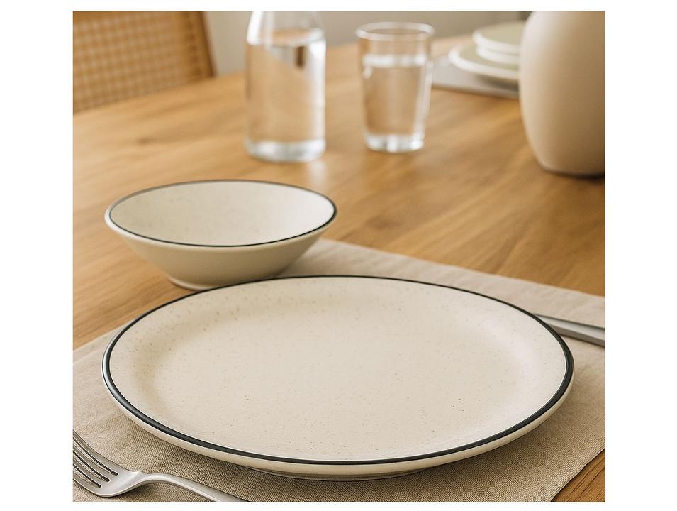 Conjunto para Servir Oxford Brisa 2 Peças de Cerâmica - 1