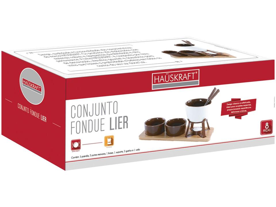 Conjunto Raclette e Aparelho de Fondue Cerâmica - 1