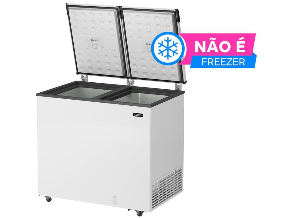 Conservador Esmaltec ECH350 Horizontal 325L - 1