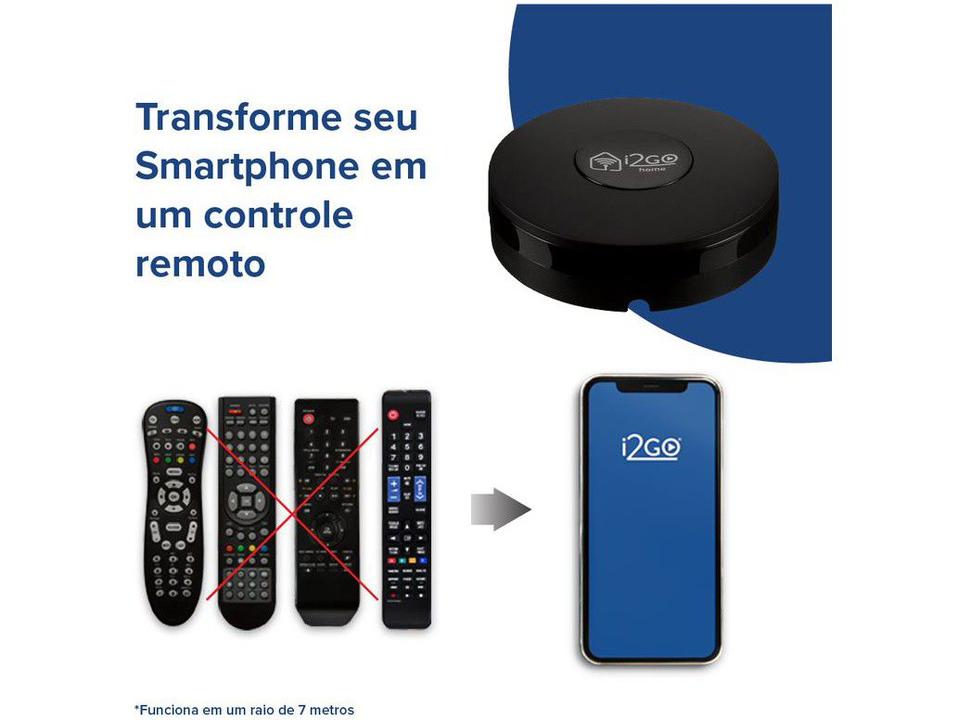 Controle Inteligente Universal Infravermelho I2GO - Home Compatível com Alexa - 5