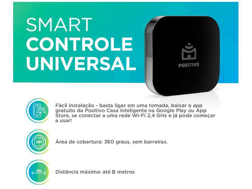 Controle Inteligente Universal Wi-Fi Positivo - Smarthome Smart - 5