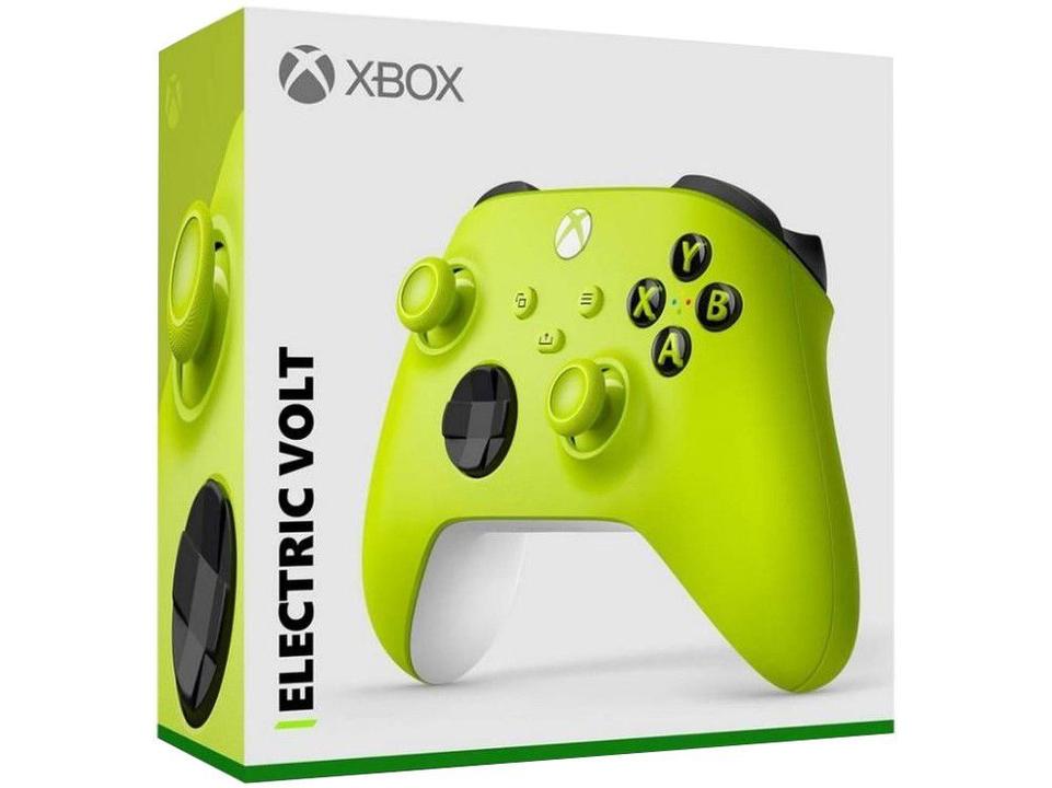 Controle para PC Xbox One e Series XS sem Fio - Eletric Volt Microsoft Neon - 4
