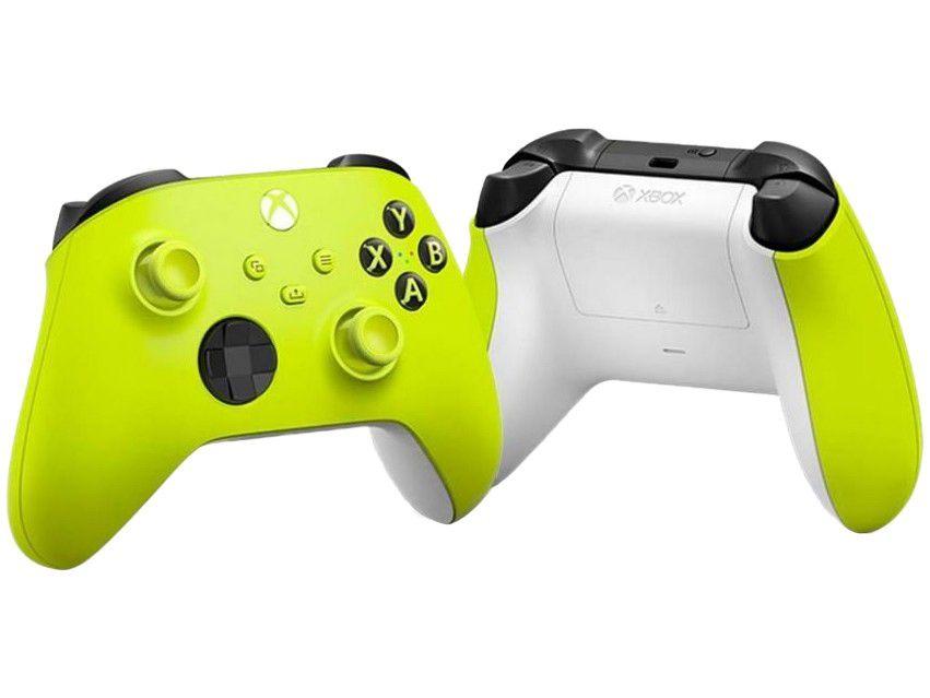 Controle para PC Xbox One e Series XS sem Fio - Eletric Volt Microsoft Neon - 3
