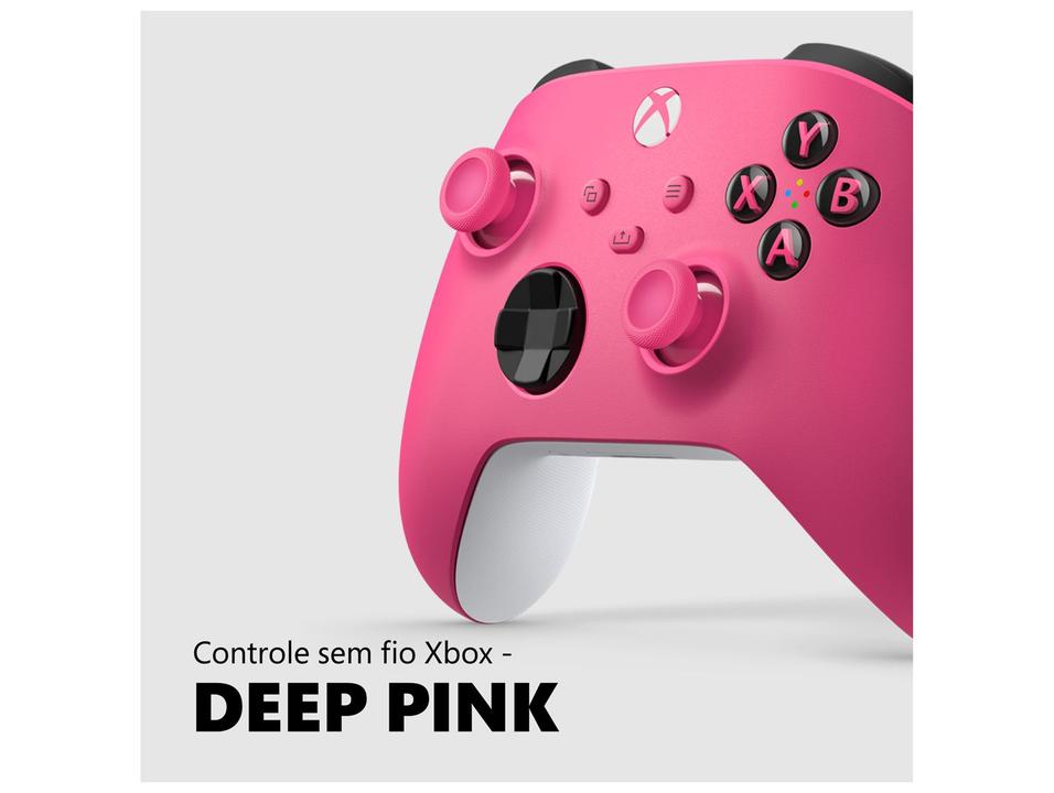 Controle para Xbox sem Fio EP2-40576 Microsoft Deep Pink - 5