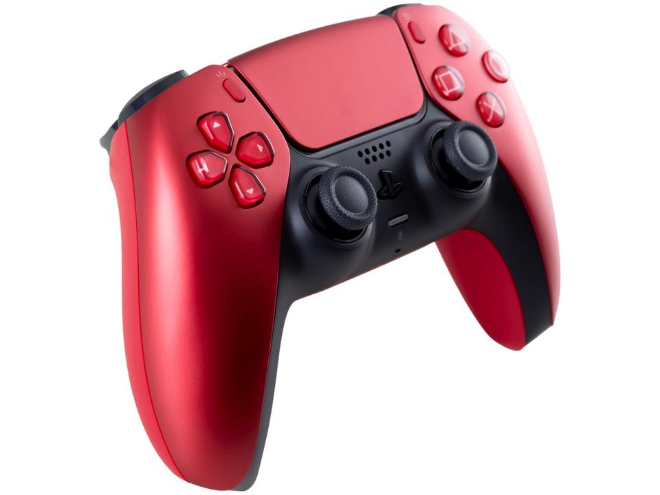 Controle PS5 sem Fio DualSense Sony - Volcanic Red - 3