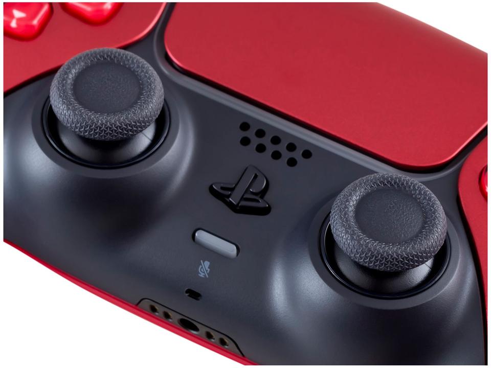 Controle PS5 sem Fio DualSense Sony - Volcanic Red - 8