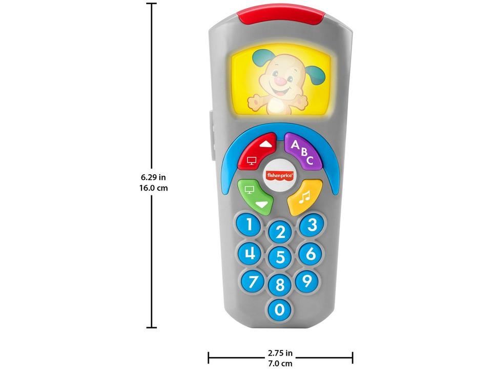 Controle Remoto Emite Som e Luzes Mattel - 6