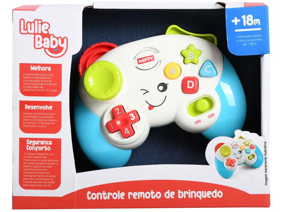 Controle Remoto Musical Emite Luz Lulie Baby - 7