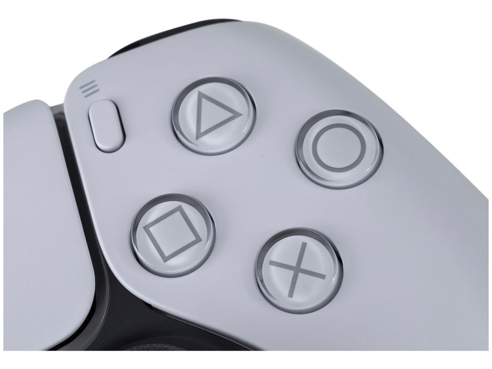 Controle sem Fio DualSense PS5 Sony PlayStation Branco - 8