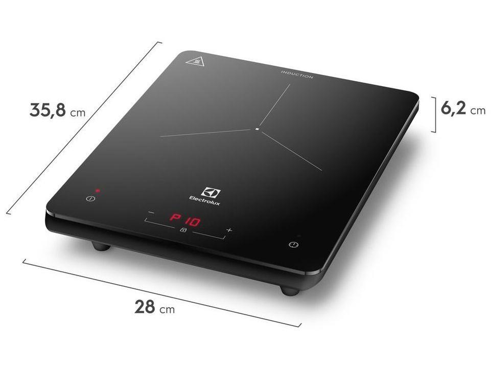 Cooktop 1 Boca Indução Electrolux Portátil Vitrocerâmico Preto Touch IE3TP - 2
