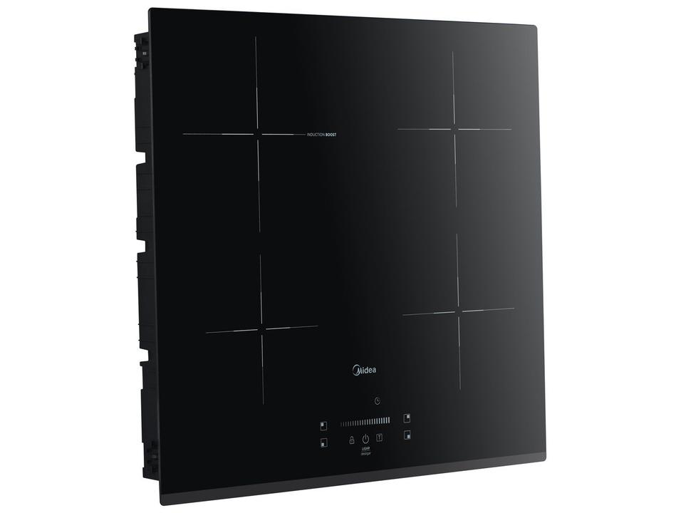 Cooktop 4 Bocas Elétrico Midea Vitrocerâmico Touch Digital Preto Acendimento Automático CYC40P2 - 6