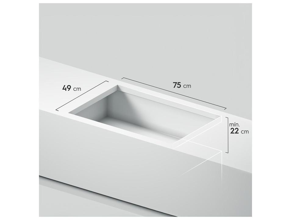 Cooktop 4 Bocas Indução Electrolux Mesa de Vidro Preto Acendimento Automático Touch IE8CH - 1