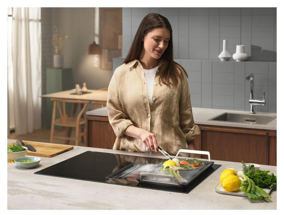 Cooktop 4 Bocas Indução Electrolux Mesa de Vidro Preto Acendimento Automático Touch IE8CH - 12