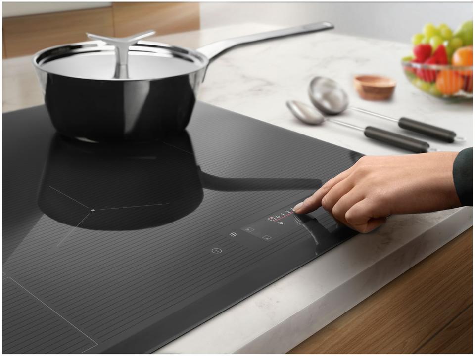 Cooktop 4 Bocas Indução Electrolux Mesa de Vidro Preto Touch IE6SF - 1