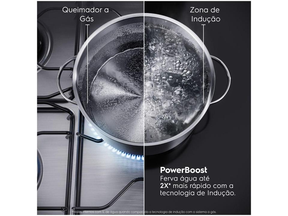 Cooktop 4 Bocas Indução Electrolux Vitrocerâmico Touch - 2