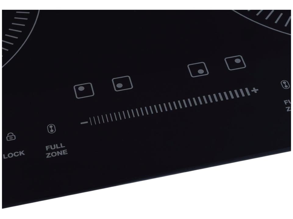 Cooktop 4 Bocas Indução Mondial Mesa de Vidro Preto Touch Timer Acendimento Automático CTI-03 - 5